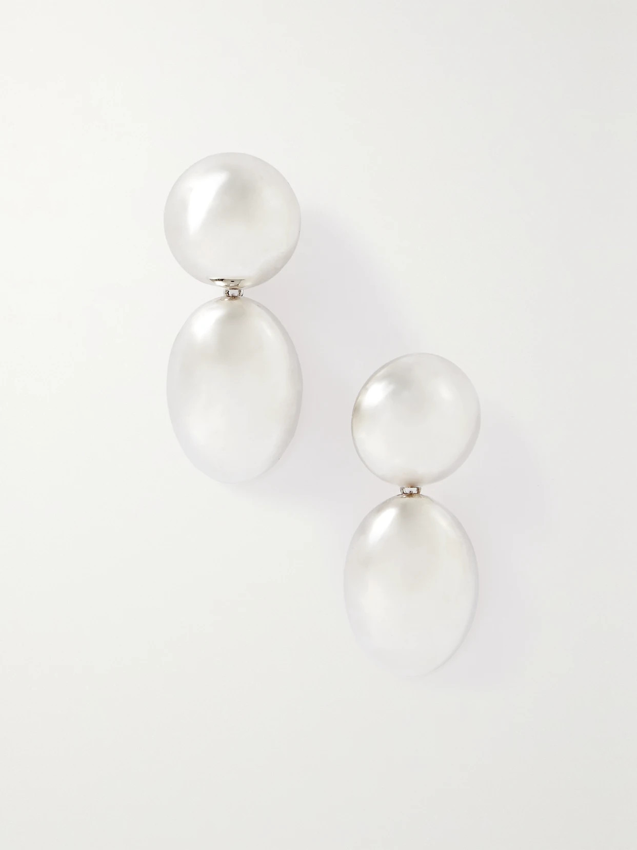 LIÉ STUDIO - The Klara Silver Earrings - One size | NET-A-PORTER (US)