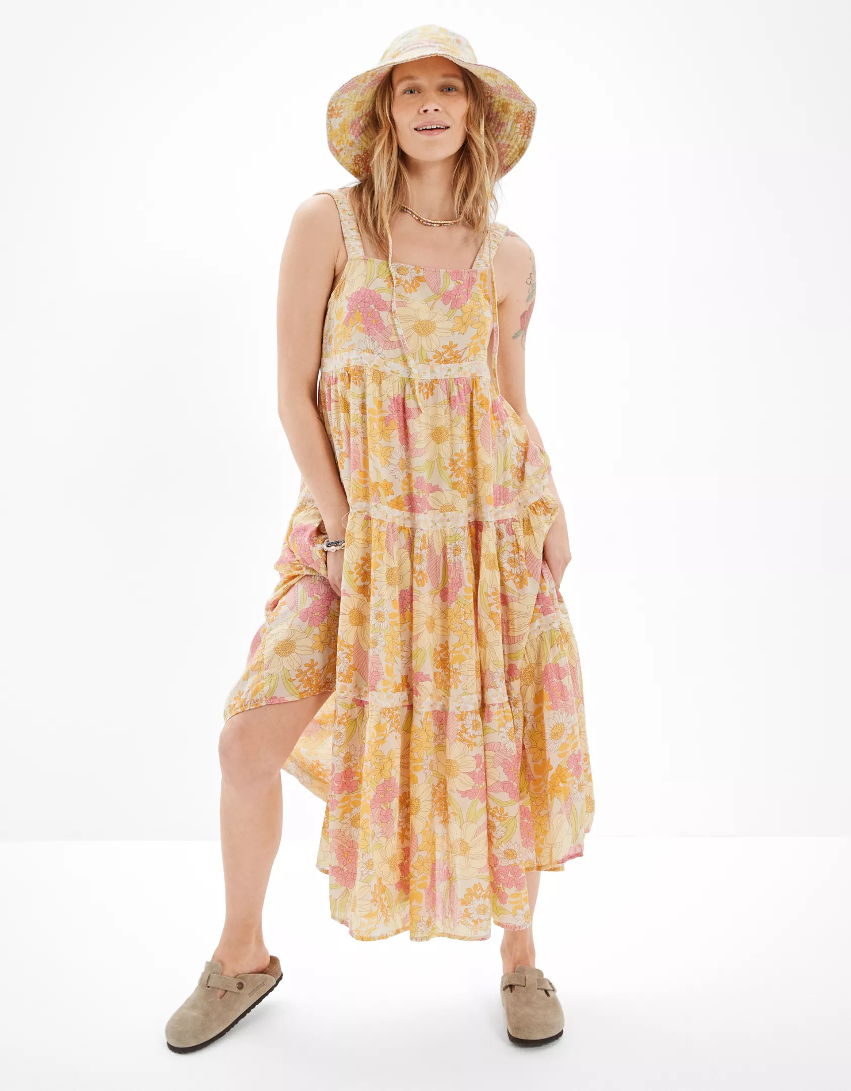 AE Boardwalk Midi Dress | American Eagle Outfitters (US & CA)