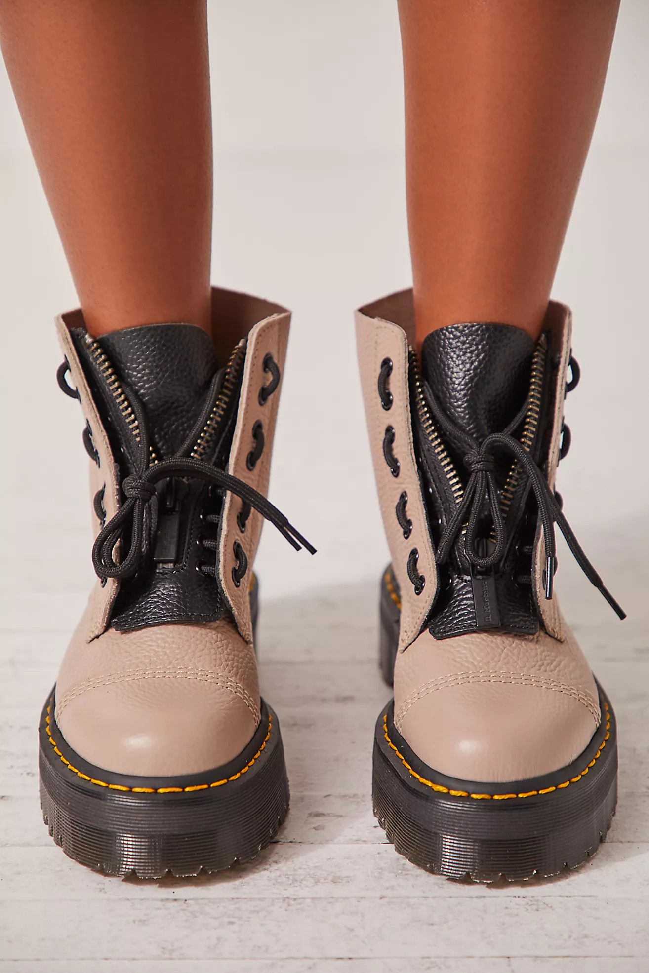 Dr. Martens Sinclair Zip Front Boots | Free People (Global - UK&FR Excluded)