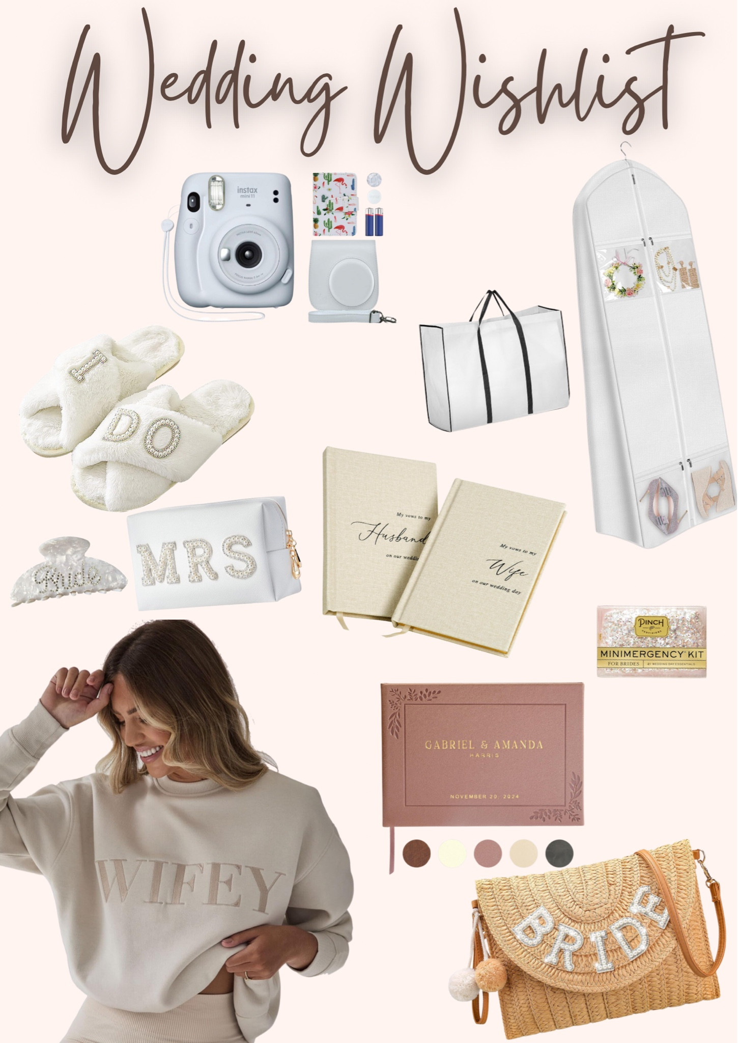 The start of my wedding wishlist on Amazon 👰🏻‍♀️💍🫶🏻

wedding 2024 / 2024 bride / wedding finds / Amazon bride / Amazon wedding / destination wedding / honeymoon 2024 

#LTKwedding #LTKtravel #LTKGiftGuide