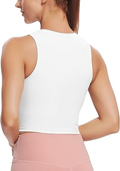 Natural Feelings Sports Bras for Women Removable Padded Yoga Tank Tops Sleeveless Fitness Workout... | Amazon (US)