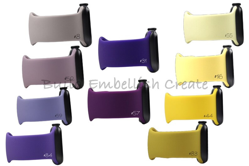 Apple Blank Soft Silicone Replacement Apple Watch Bands Sport | Etsy | Etsy (US)