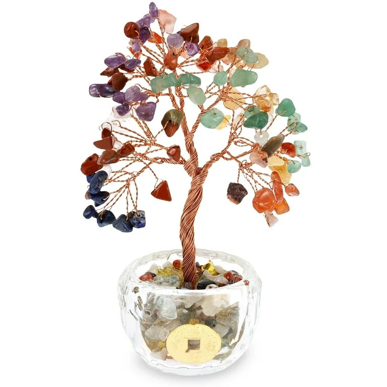 Crystal Tree of Life Healing Crystal TreesBirthday Gifts for Women for Home Decor, Office Desk De... | Walmart (US)