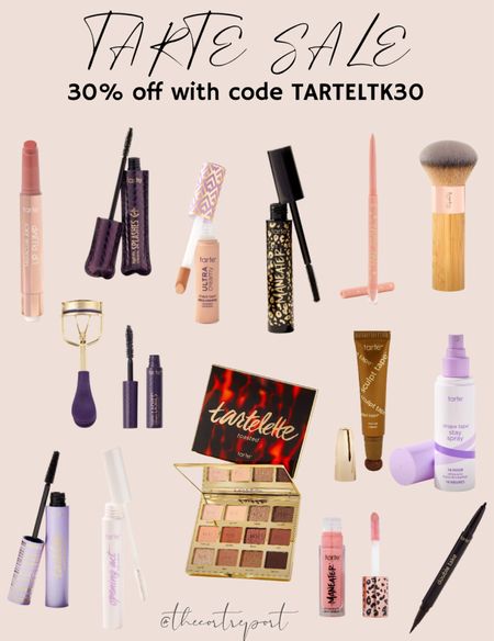 LTK Tarte Sale!
Use code TARTELTK30