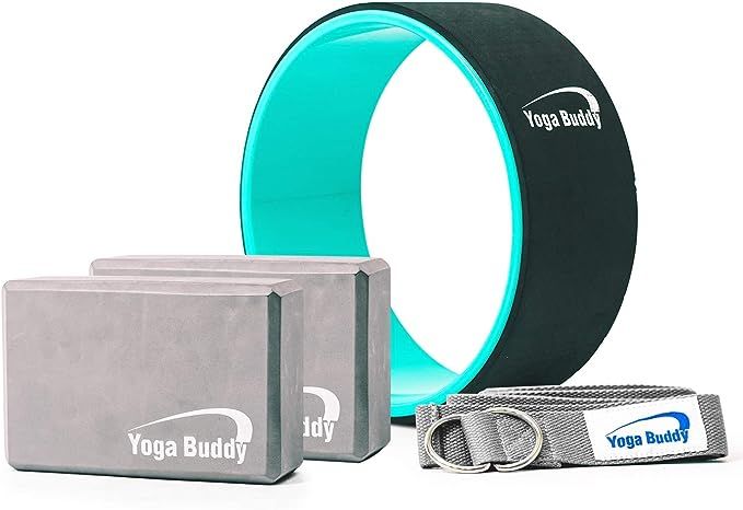 Roller Buddy Yoga Wheel Back Wheel- Yoga Equipment, Yoga Wheel Back Pain, Yoga Prop, Plexus Chirp... | Amazon (US)