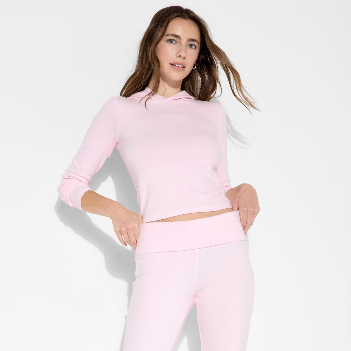 Women's Slim Fit Long Sleeve Hoodie - Wild Fable™ | Target