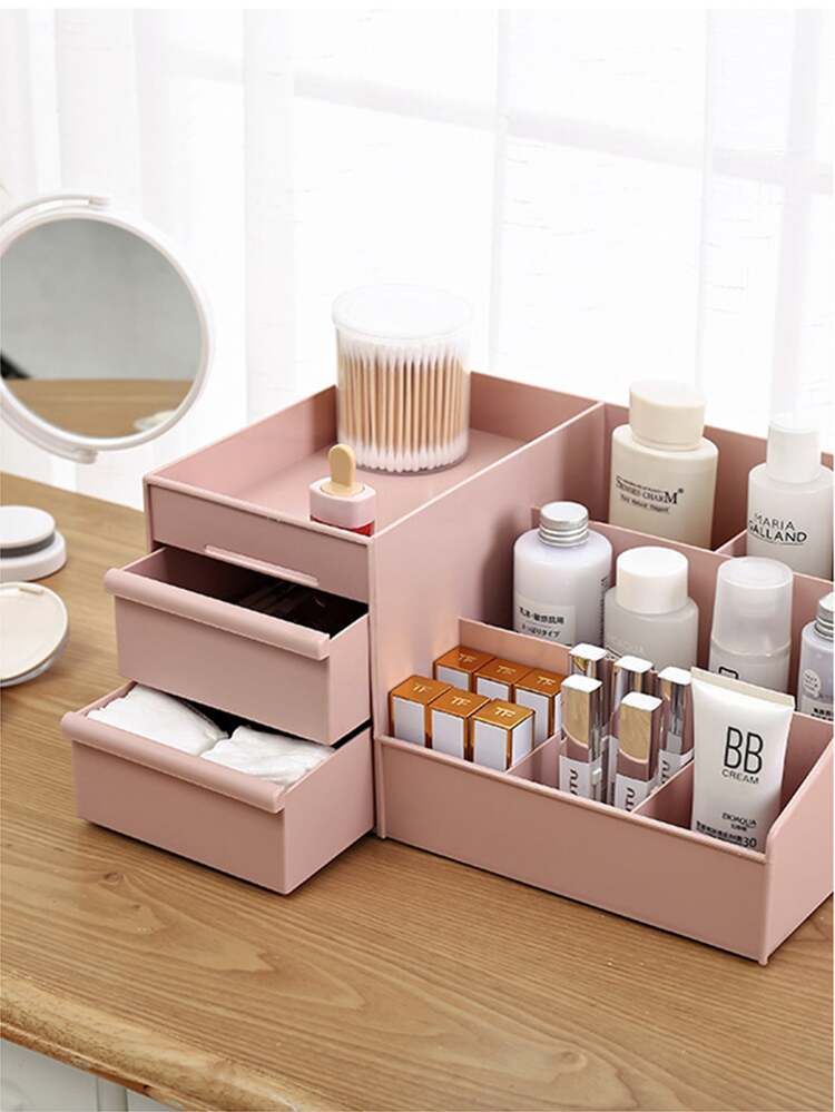Desktop Cosmetic Storage Box | SHEIN