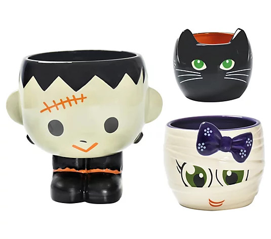 Temp-tations Seasonal Set of (3) Bowls - QVC.com | QVC