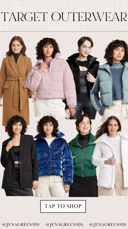 Target Outerwear | New Arrivals | Puffer Coat | Puffer Vest | Bomber Jacket | Dress Coat | Fall Outfit 

#LTKstyletip #LTKfindsunder50 #LTKfindsunder100