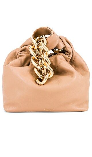 Santa Monica Clutch With Chain in Light Tan | Revolve Clothing (Global)