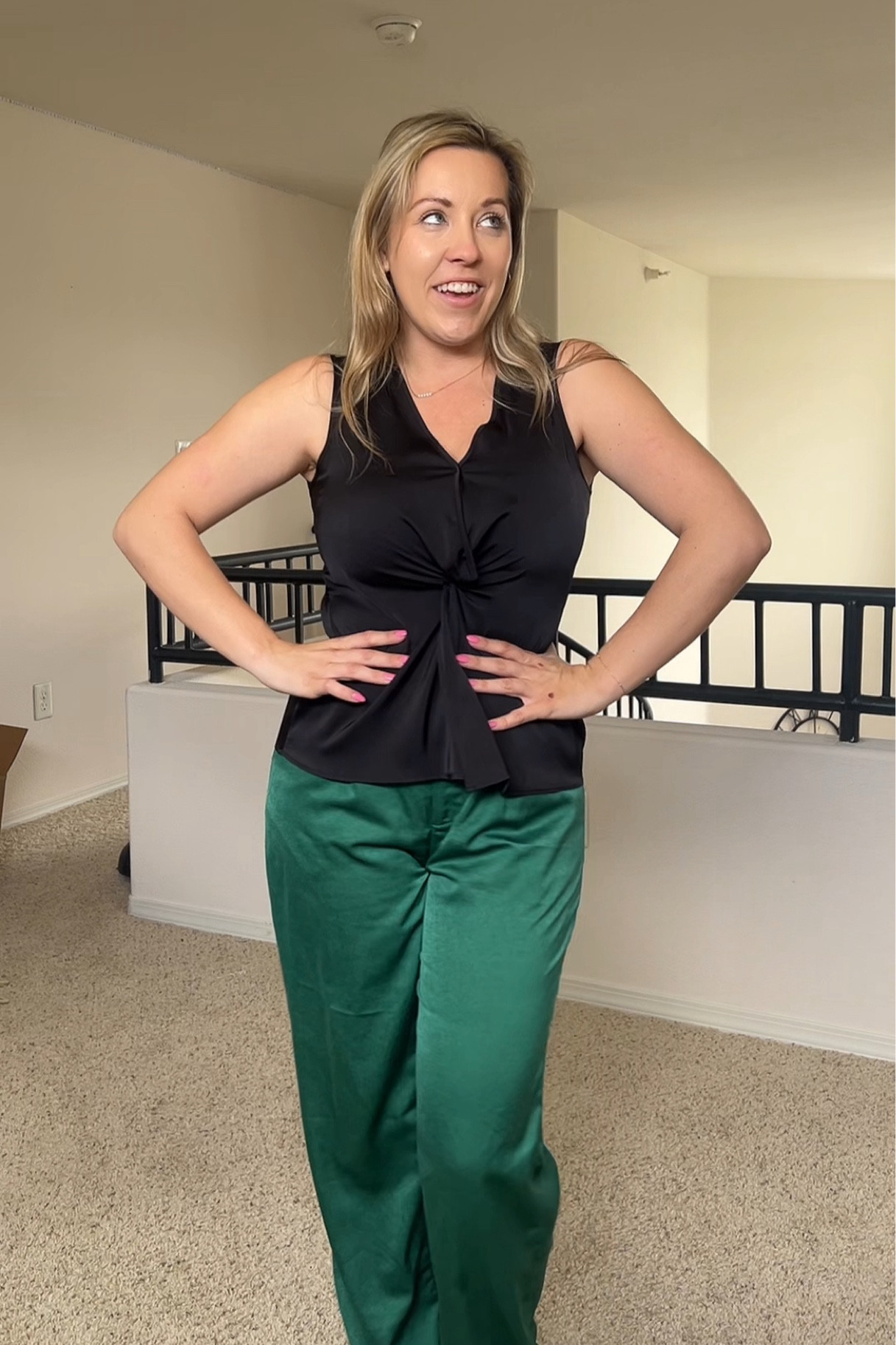 Business casual black tank top for work
Workwear shirts for fuller bust
Workwear style for large chest
Tank top for under blazers

#LTKworkwear #LTKSpringSale #LTKfindsunder50