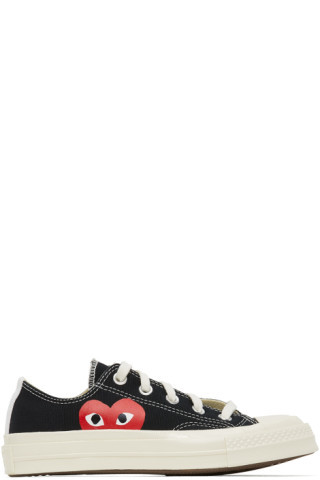 Black Converse Edition Half Heart Chuck 70 Low Sneakers | SSENSE 