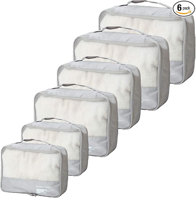 Packing Cubes Set Travel Luggage Organizers Suitcase Lightweight Accessories | Amazon (US)
