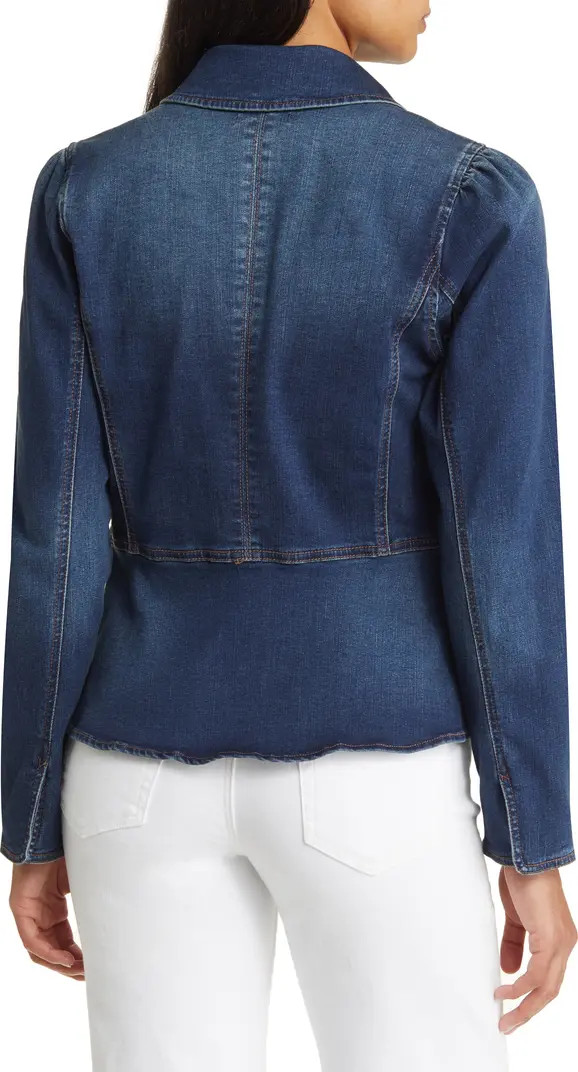 Peplum Denim Jacket | Nordstrom