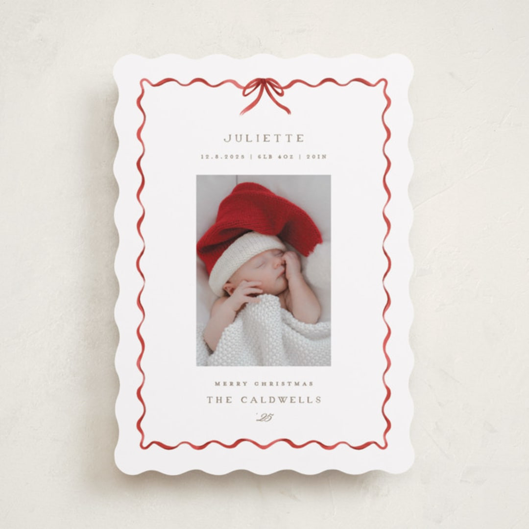 Holiday Birth Announcement Cards | Minted
