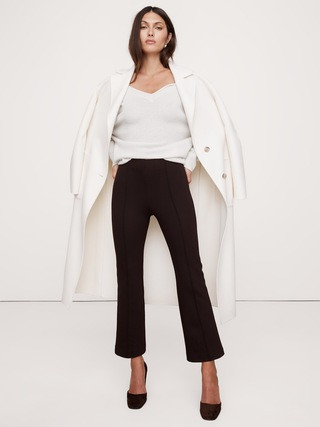 Crop Flare Everywhere Ponte Pant | Banana Republic (US)