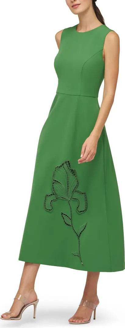 Blossom Embroidery Detail Cocktail Dress | Nordstrom
