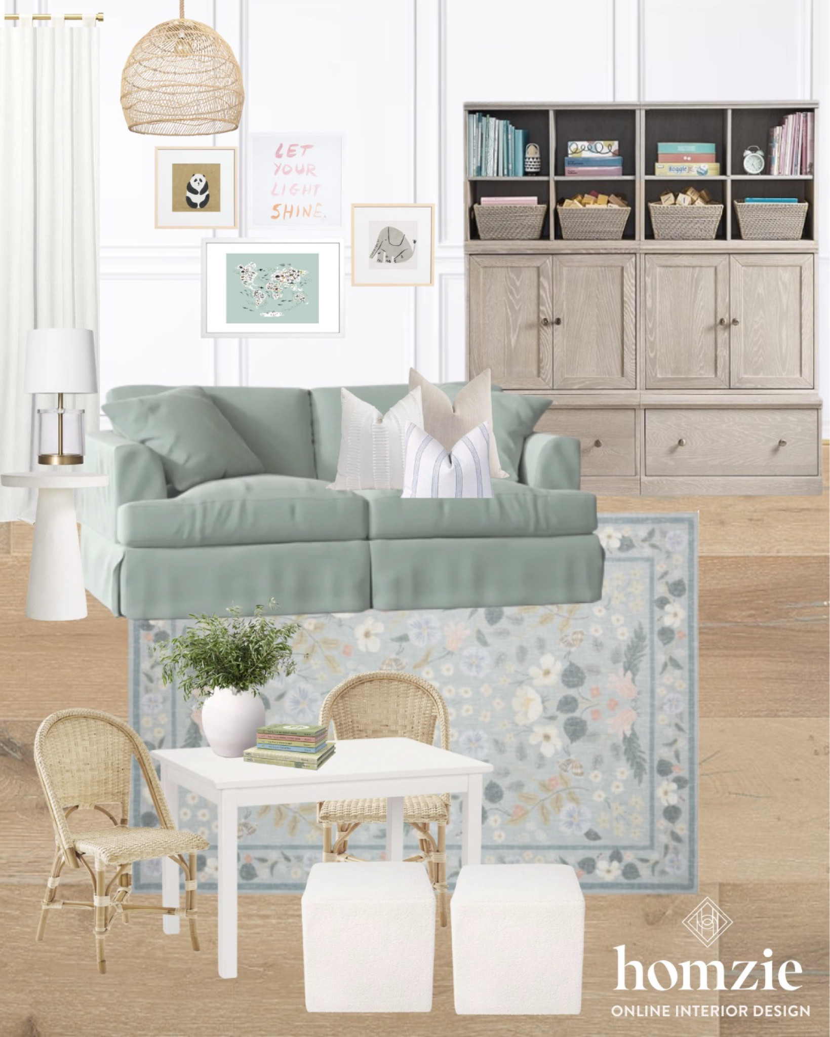 These rattan chairs and play table are perfect for a kid’s space! Add fun wall art for even more color! 

#LTKfamily #LTKkids #LTKhome