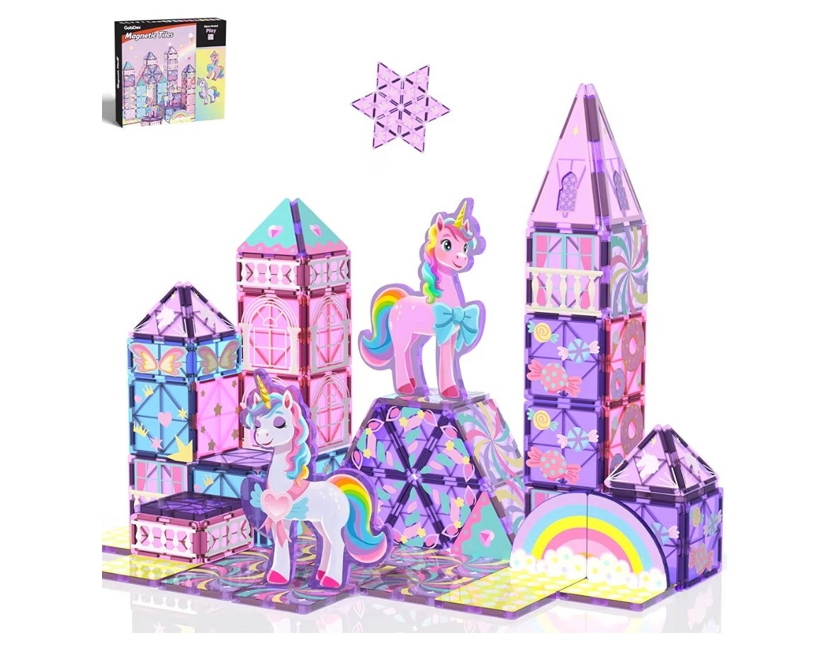 Unicorn magnetic building blocks 

#LTKKids #LTKHoliday #LTKGiftGuide