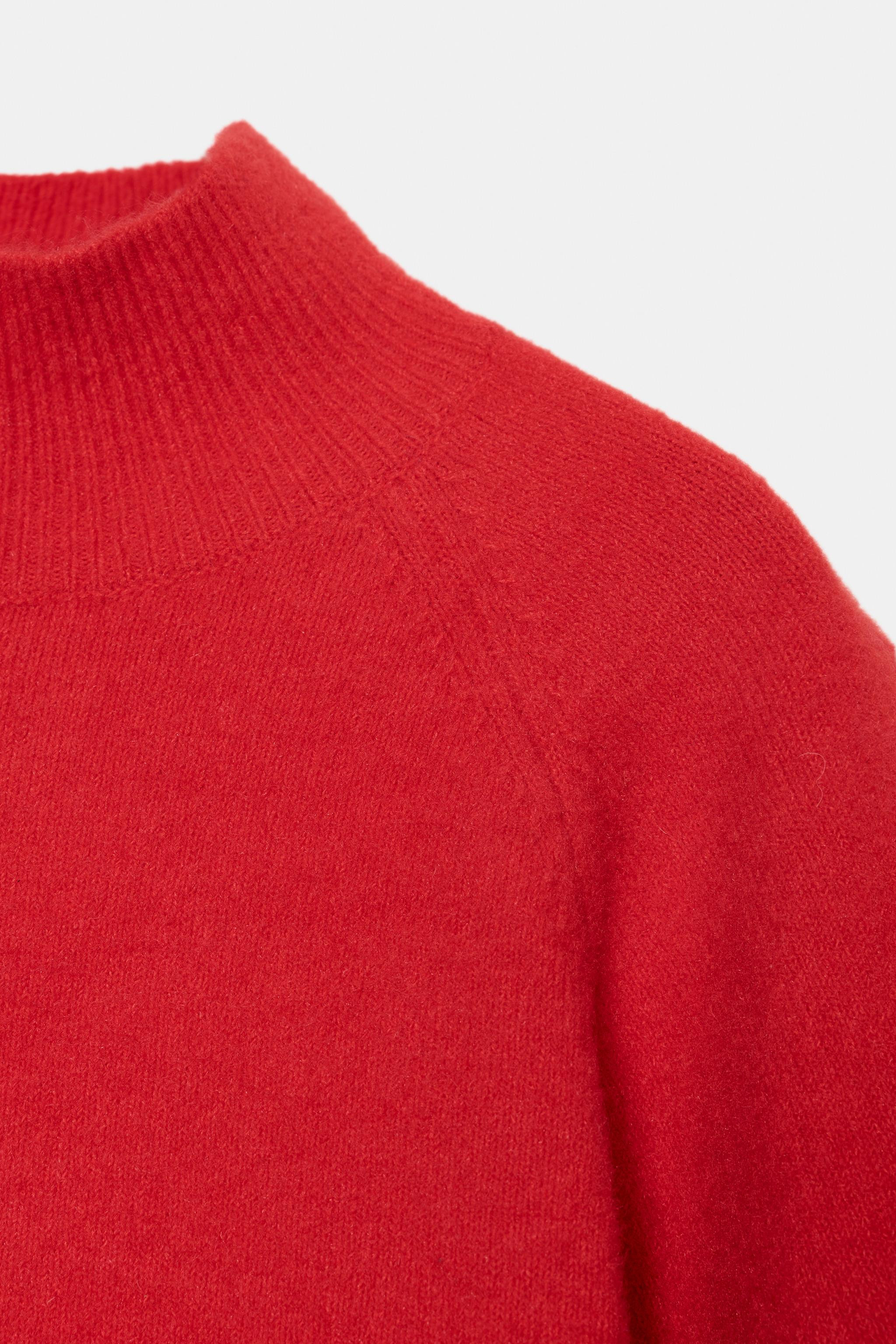 KNIT WIDE SLEEVE JUMPER | Zara UK