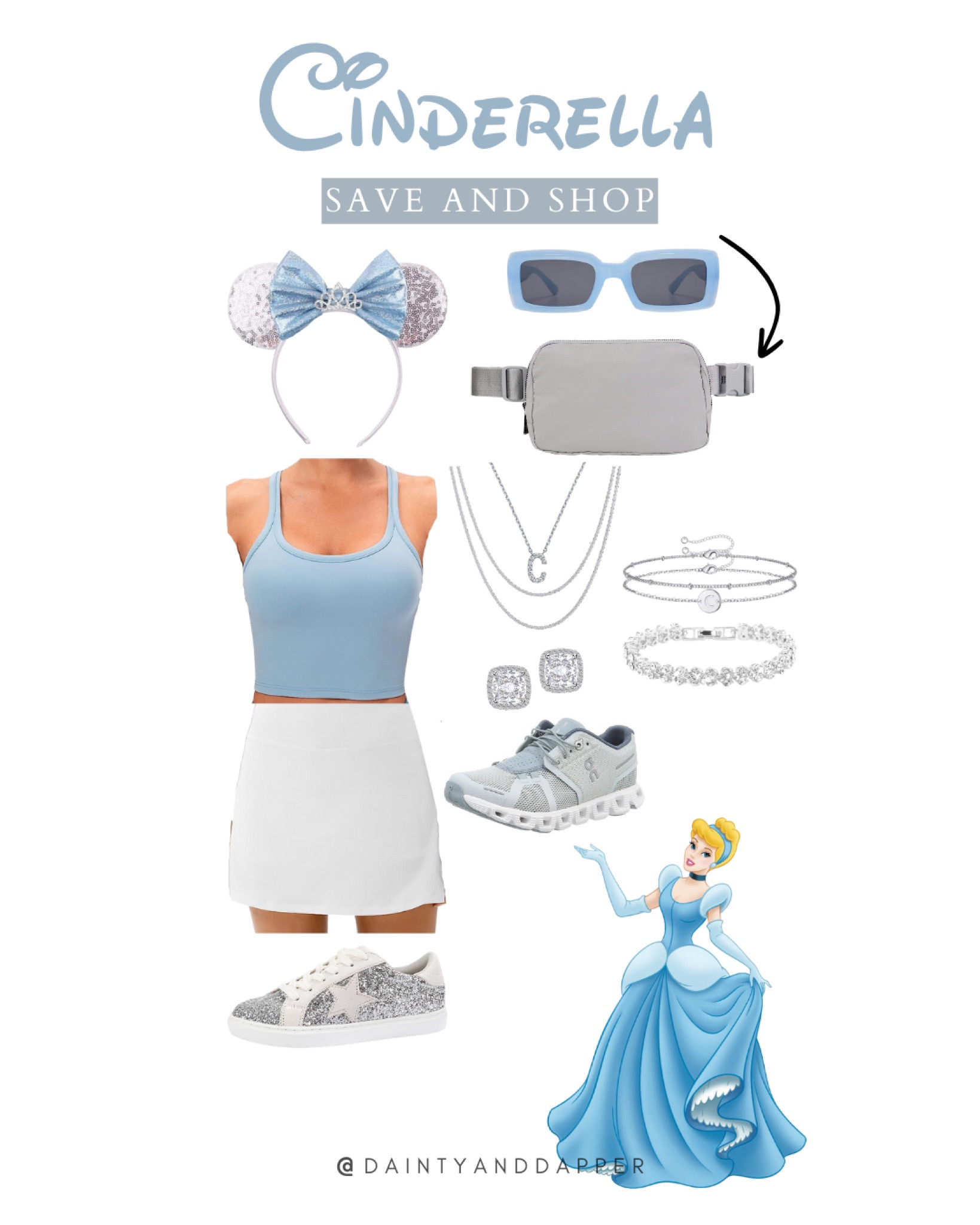 Disney world outfit - Cinderella Disney bound

#LTKsalealert #LTKstyletip #LTKMostLoved