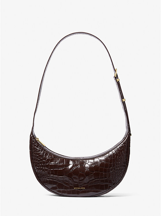 Avra Medium Crocodile Embossed Leather Crossbody Bag | Michael Kors (UK)