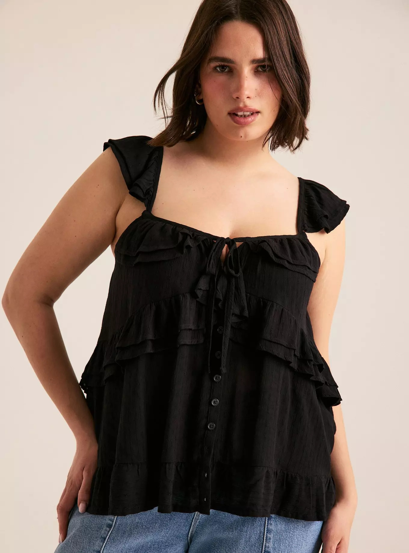 Festi Ruffle Tiered Top | Torrid (US & Canada)
