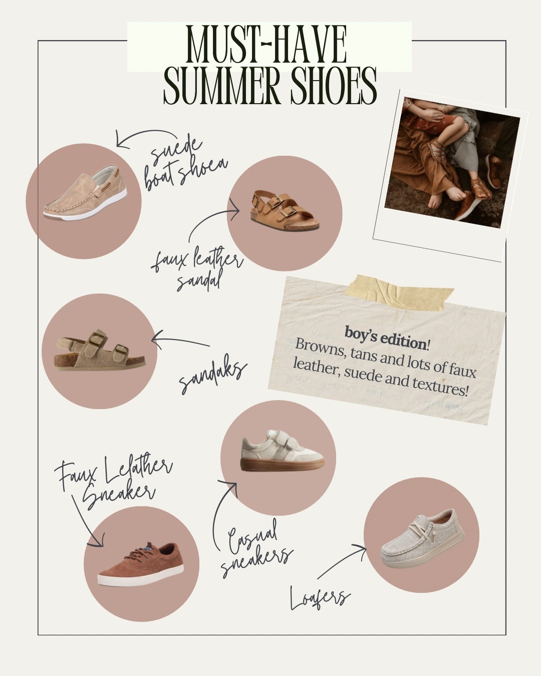 Summer shoe picks for the little boys 🤍

#LTKShoeCrush #LTKStyleTip