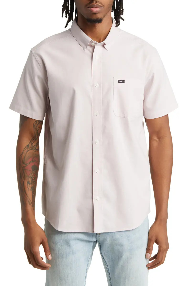 That'll Do Short Sleeve Stretch Button-Down Shirt | Nordstrom