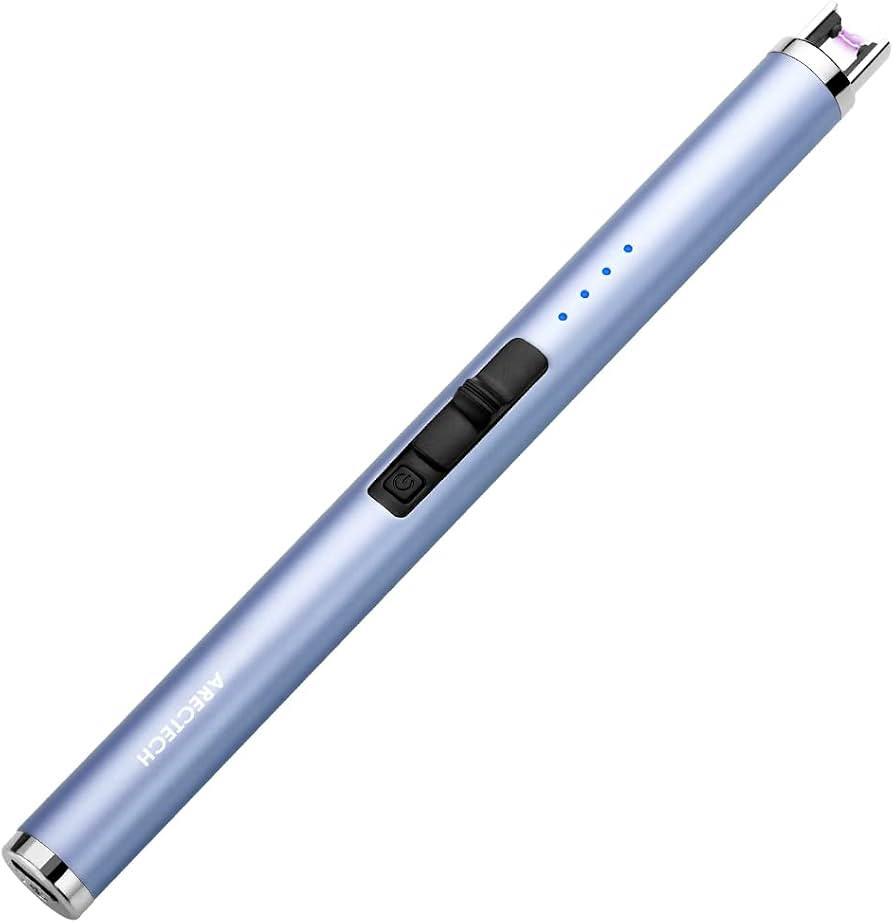 ARECTECH Rechargeable Electric Candle Lighter Arc Plasma Windproof Lighter for Candle Kitchen Bir... | Amazon (US)