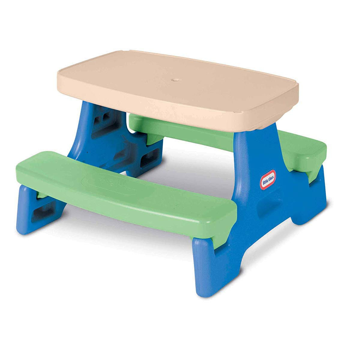 Little Tikes Easy Store Jr. Kid Picnic Play Table, Blue,green | Amazon (US)