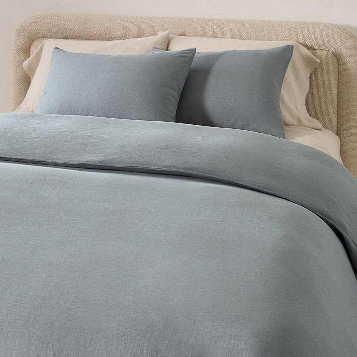 European Flax Linen Duvet Cover & Shams | West Elm (US)