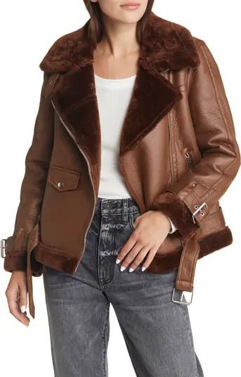Faux Leather Biker Jacket | Nordstrom