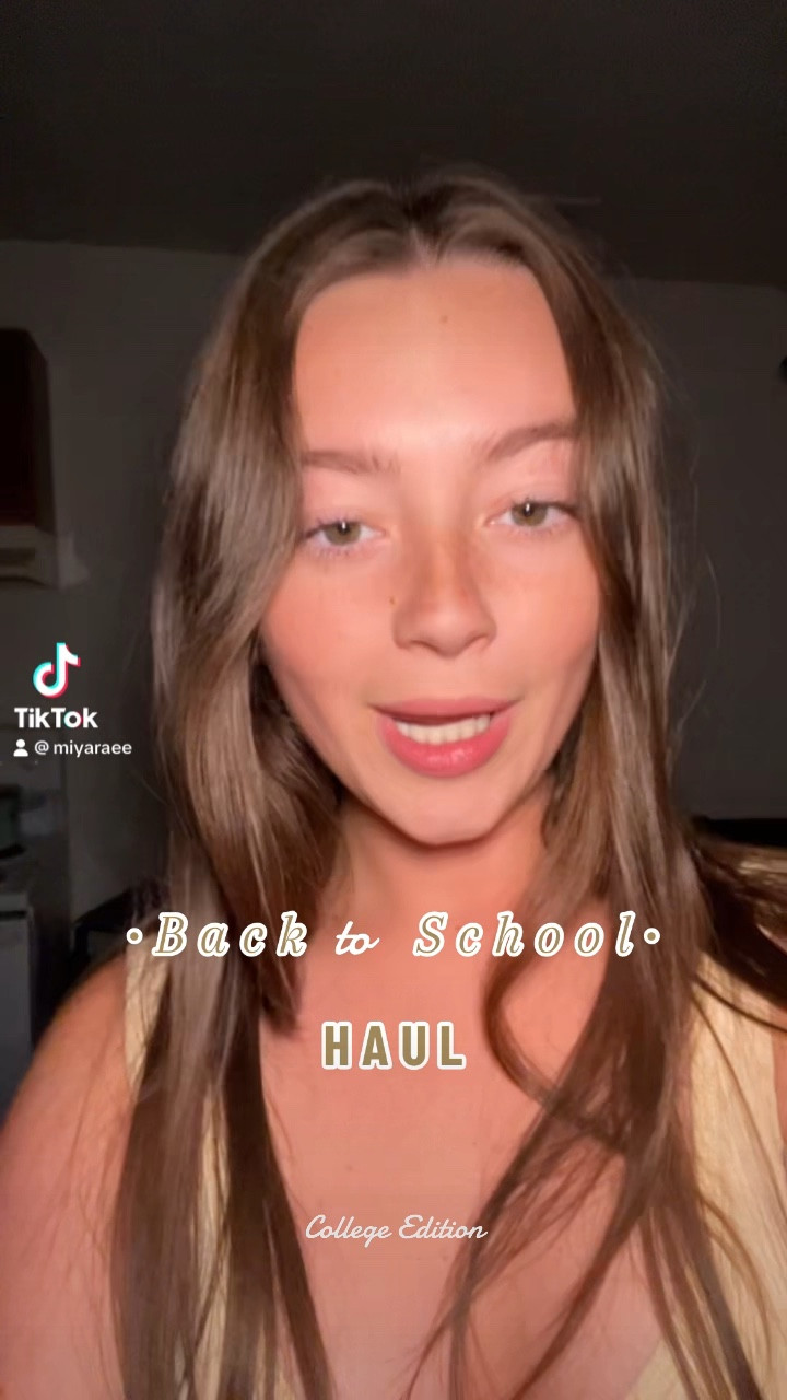 Back to school haul: college edition! From my TikTok @miyaraee where there will be many more school hauls to come💌

#LTKsalealert #LTKFind #LTKBacktoSchool
