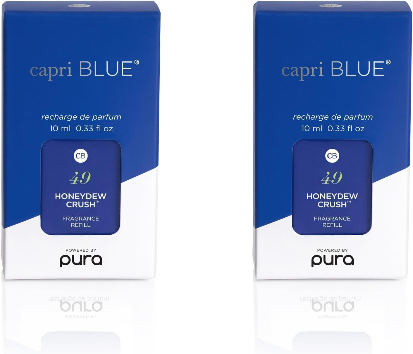 Capri Blue Honeydew Crush Pura Refills – 2-Pack Bundle of Pura Oil Diffuser Refills – Pura Di... | Amazon (US)