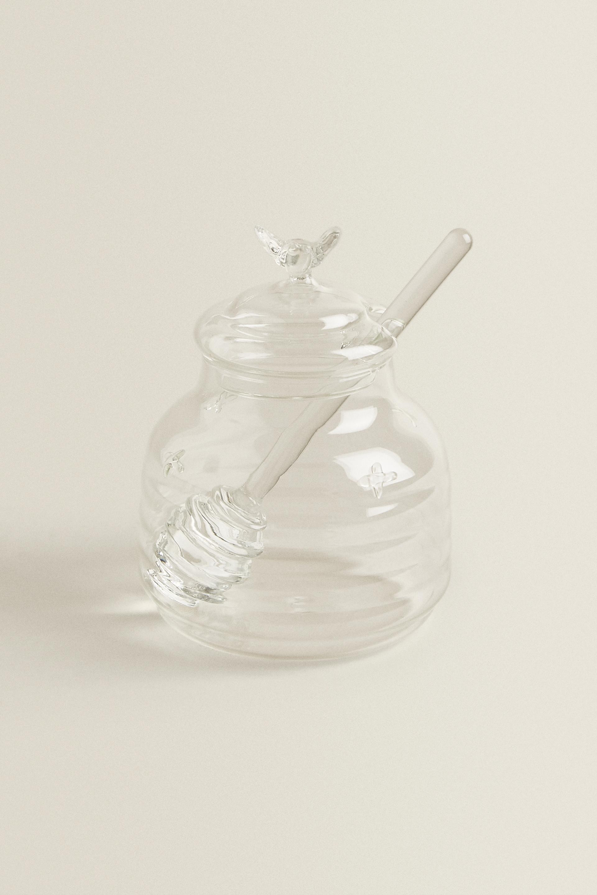 BUMBLEBEE BOROSILICATE GLASS HONEY JAR | Zara UK