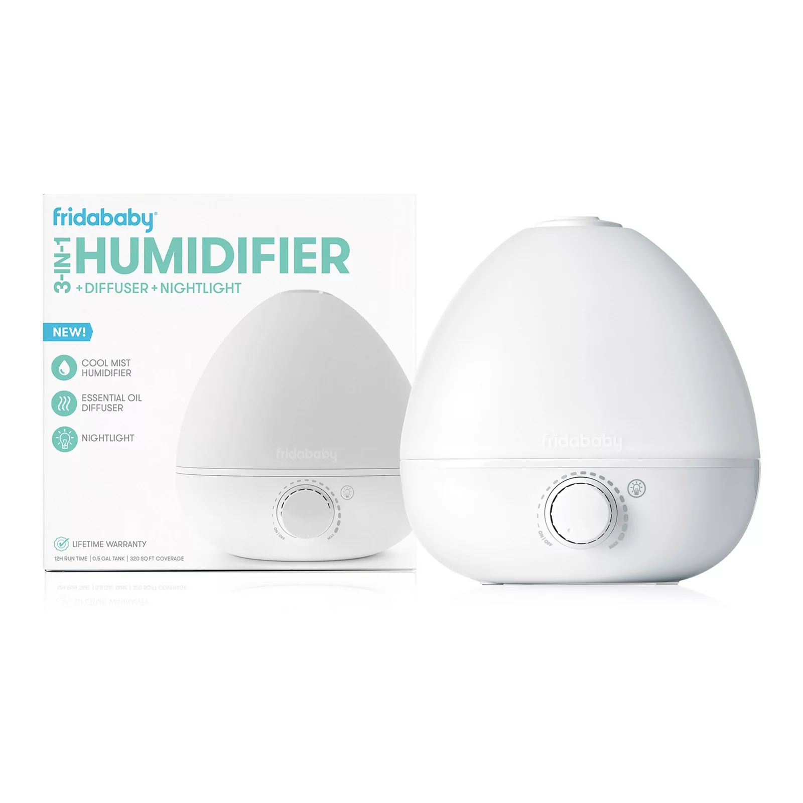 Fridababy 3-in-1 Humidifier with Diffuser and Nightlight, Multicolor | Kohl's