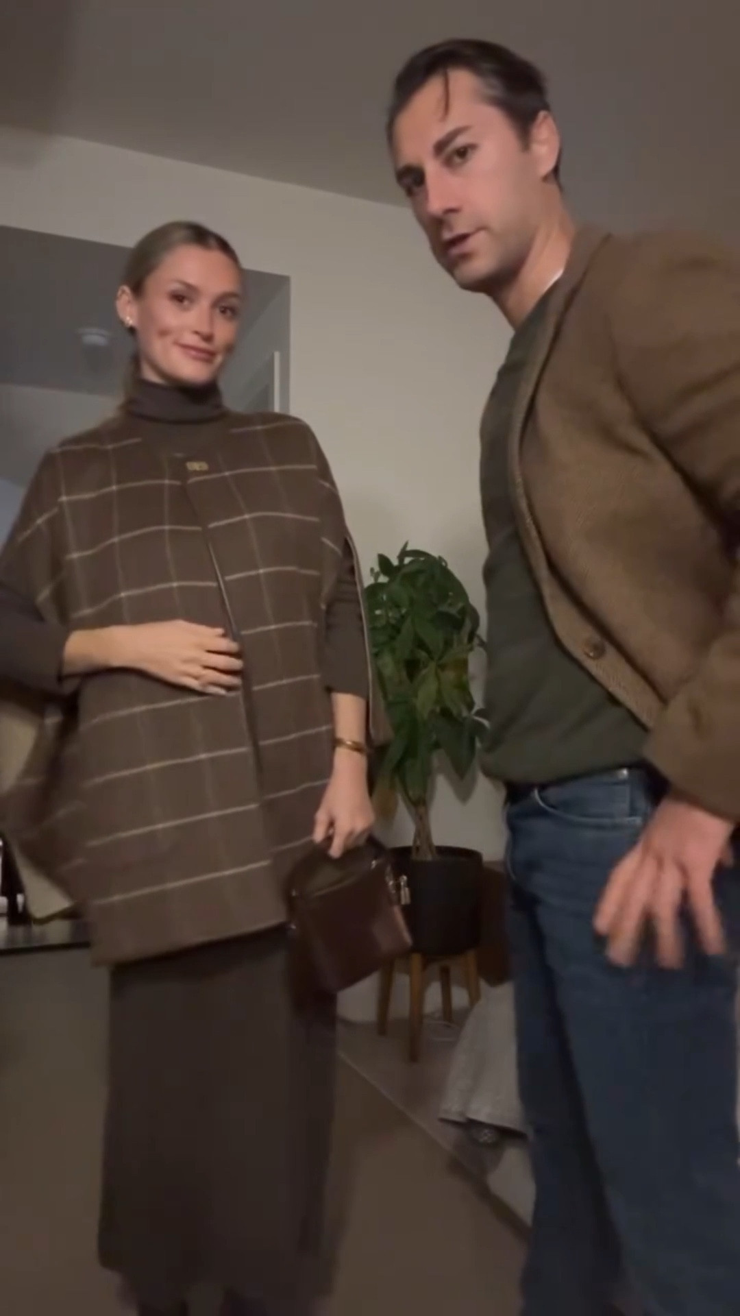 Off to another holiday party! Bad lighting but love when a cohesive outfit organically happens with my husband so I had to share before we head out.

These are all great staples to have in your closet for the fall and all the way into the holidays. 

#LTKgrwm #LTKMens #LTKootd