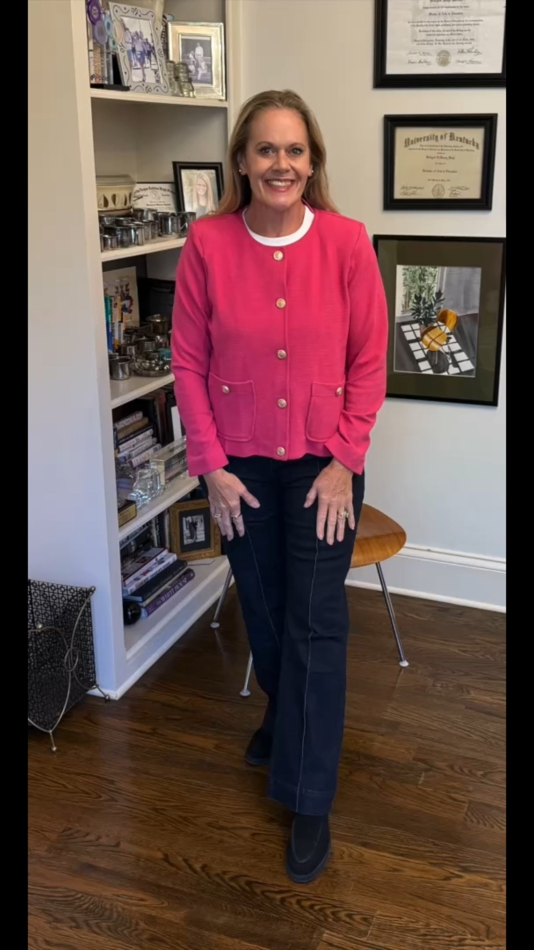 Pops of Color with Pinktuck Jeans
Comfort with an elevated lol for fall.
This jacket and jean combo are great for the crisp fall weather!

#LTKSeasonal #LTKOver40 #LTKStyleTip