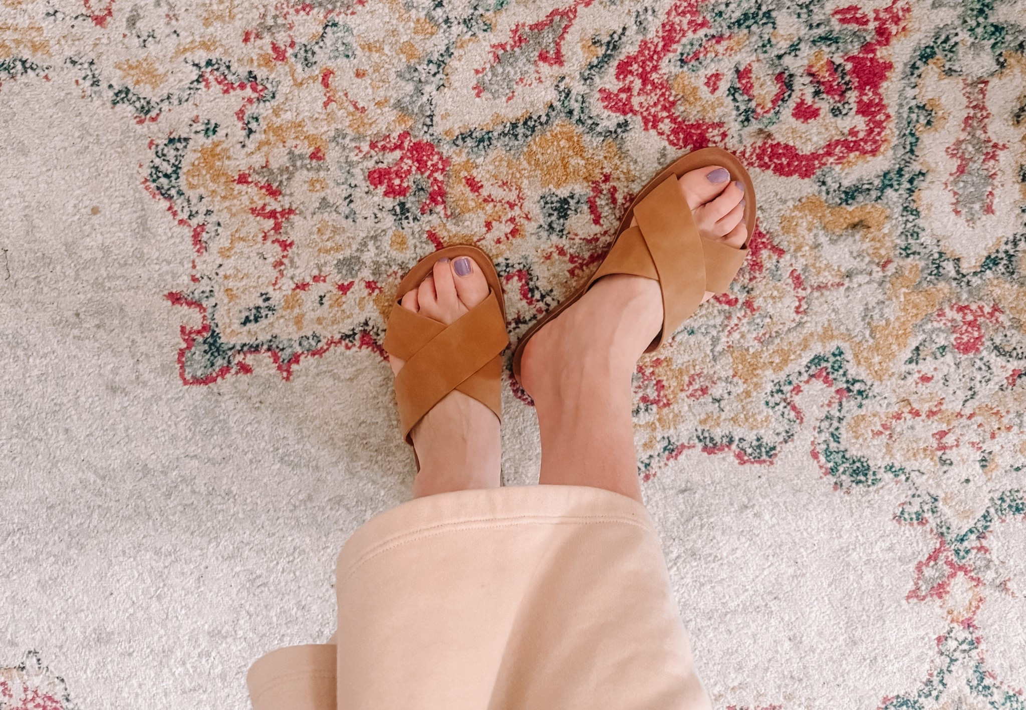 The perfect sandals under 25 bucks! Best part is they are comfortable! #soda 