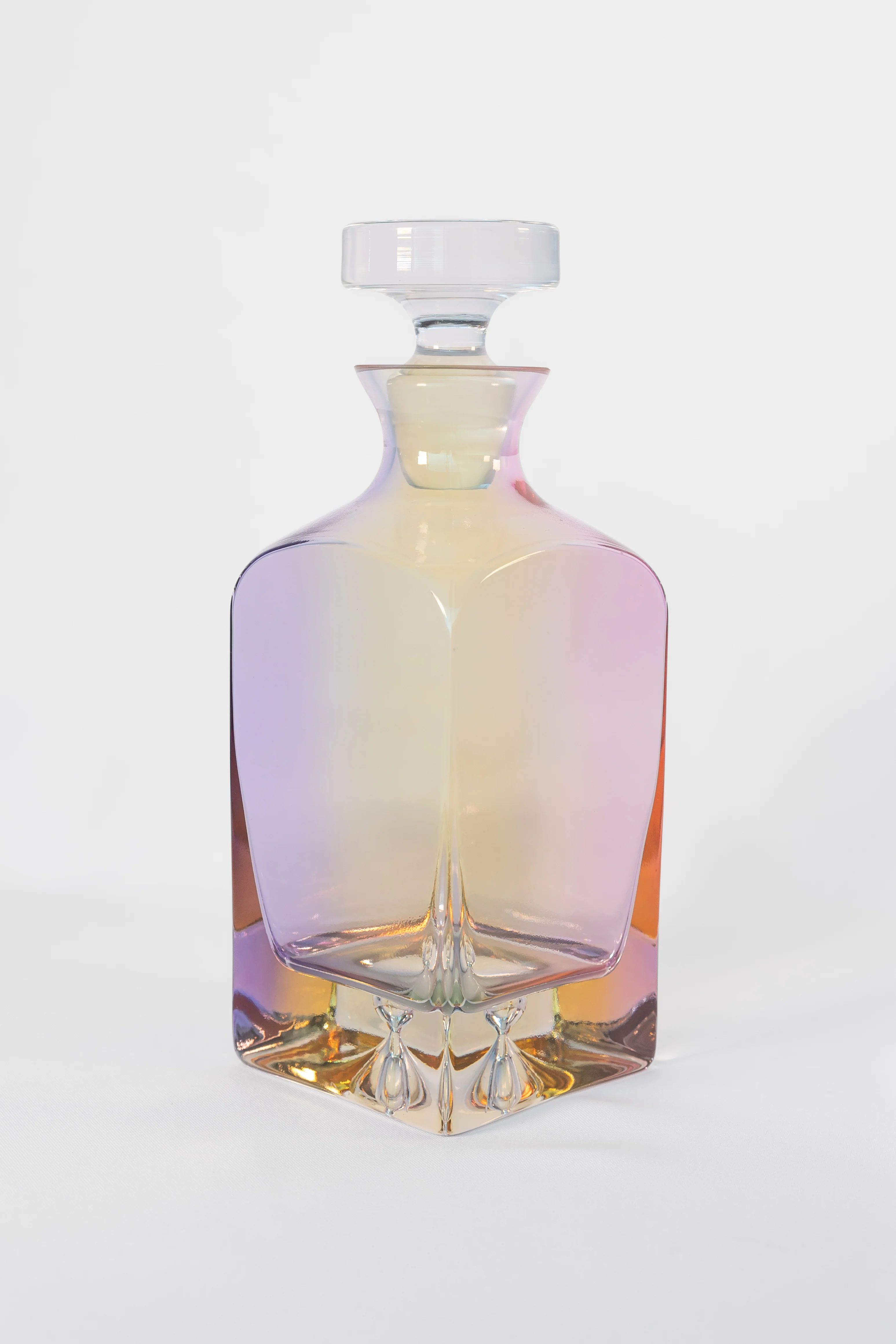 Estelle Colored Decanter - Heritage {Iridescent} | Estelle Colored Glass