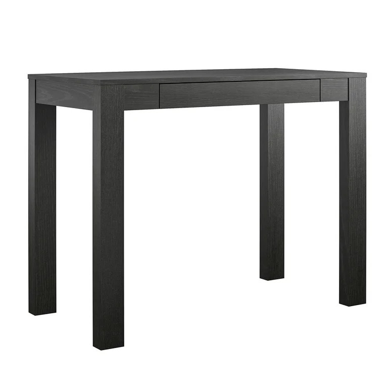 Mainstays Parsons Desk, Black Oak | Walmart (US)
