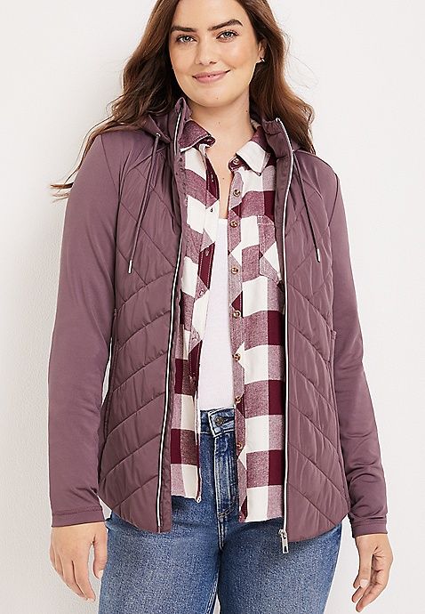 All Adventure Hooded Puffer Jacket | Maurices