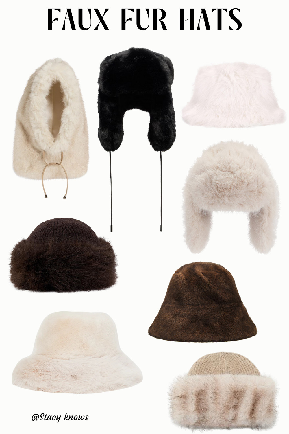 Stay cozy and chic all season long! I’m obsessed with these faux fur hats—the ultimate winter accessory to elevate any look while staying warm. From classic buckets to plush beanies, I've linked my favorite high-quality finds below!
#LTKwinter #FauxFur #WinterAccessories #ColdWeatherStyle #FauxFurHat #WinterFashion #StreetStyle #CozyVibes #LTKstyletip #WinterOOTD 

 #LTKGiftGuide #LTKHoliday #LTKfitnessgoals