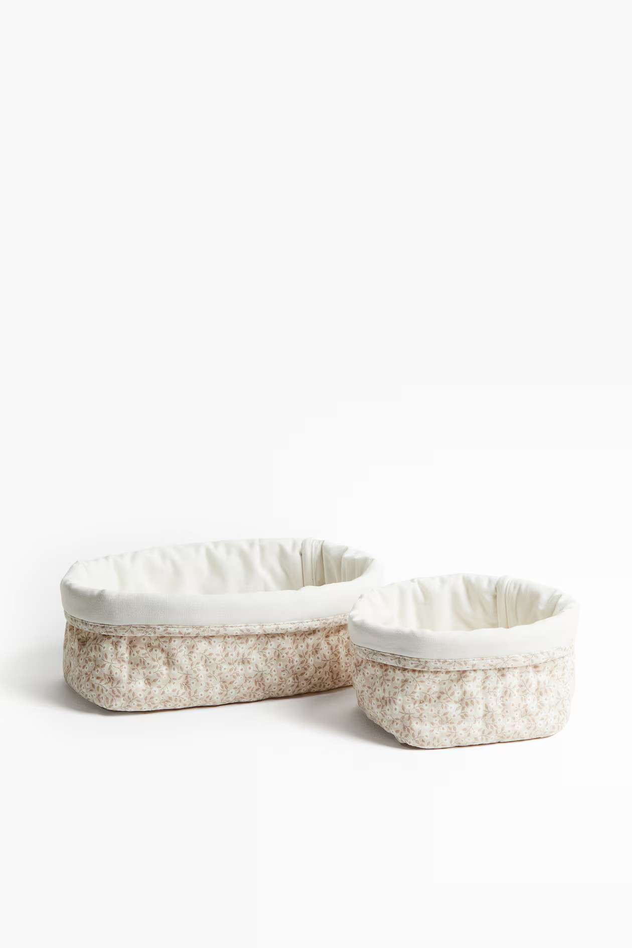 2-pack Quilted Storage Baskets | H&M (US + CA)