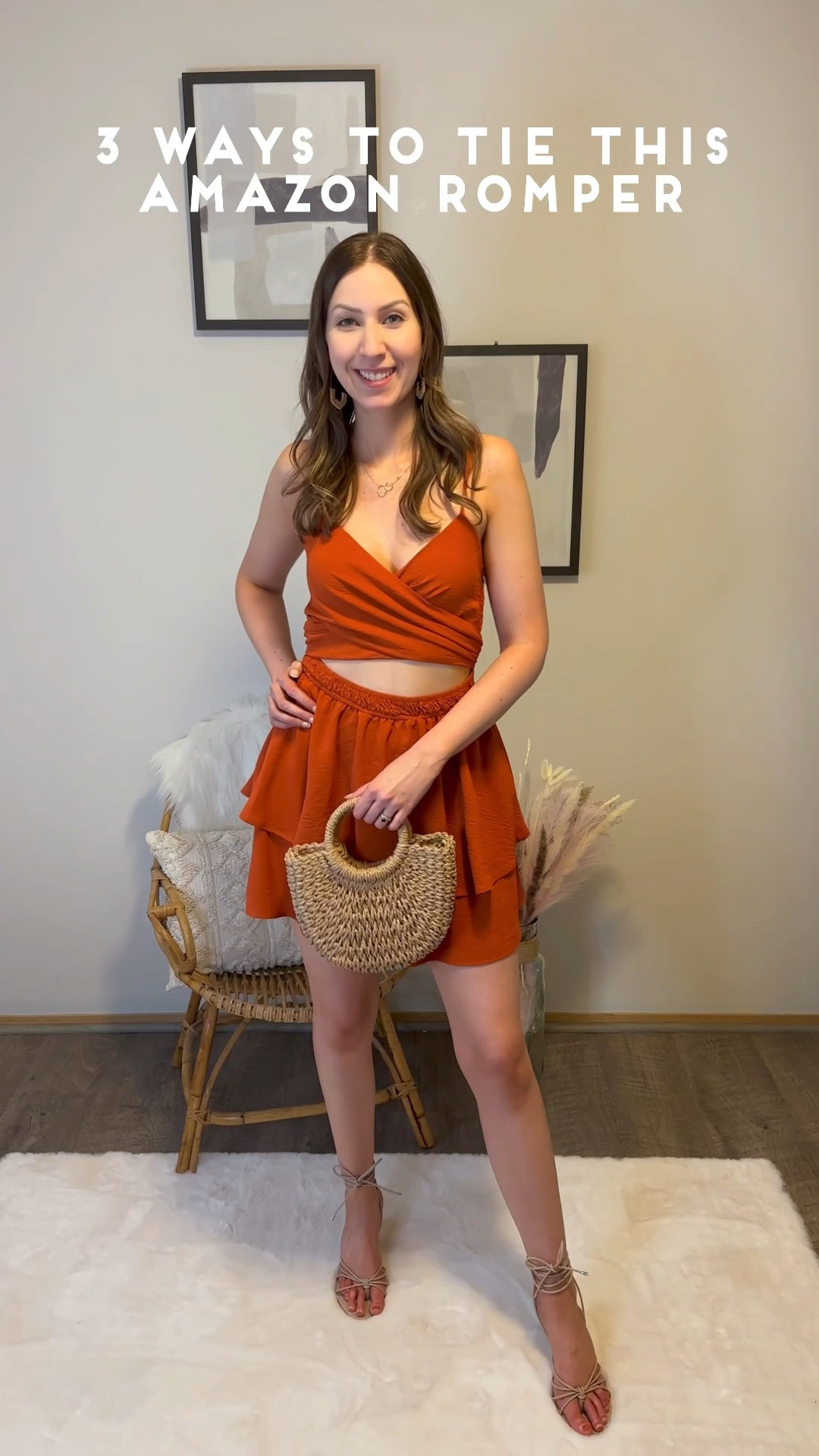 I found three ways to tie this Amazon romper! Love the versatility. Perfect for a date or a sunny vacay! Wearing size small & fit is true to size. 

Follow @jenniferxherron for more inspiration ✨

#LTKFind #LTKunder100 #LTKunder50