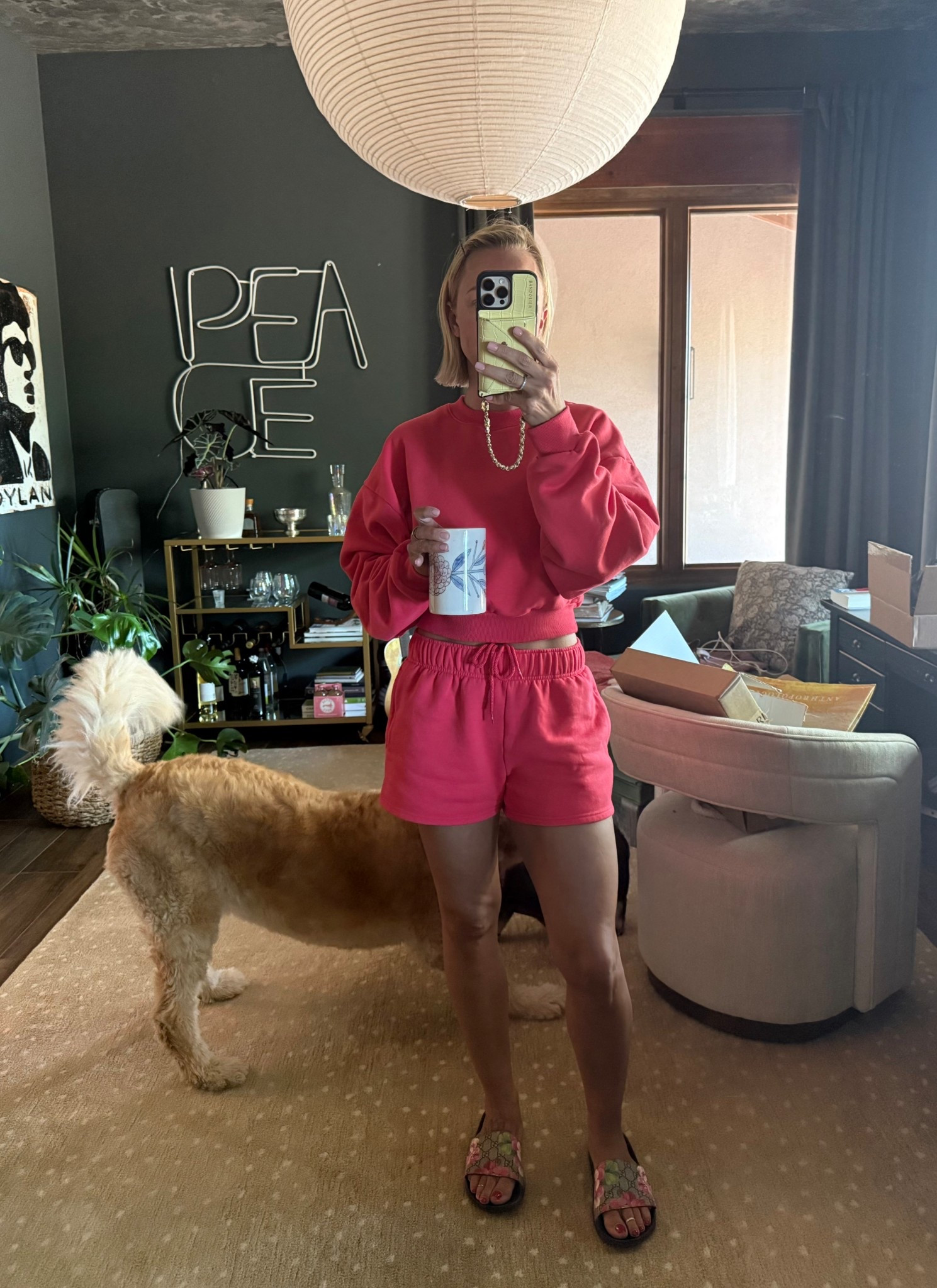 Sized up to medium in sweatshirt
Small in shorts 

#alo
#audreyuhler
#sweats #summer #cozy

#LTKOver40