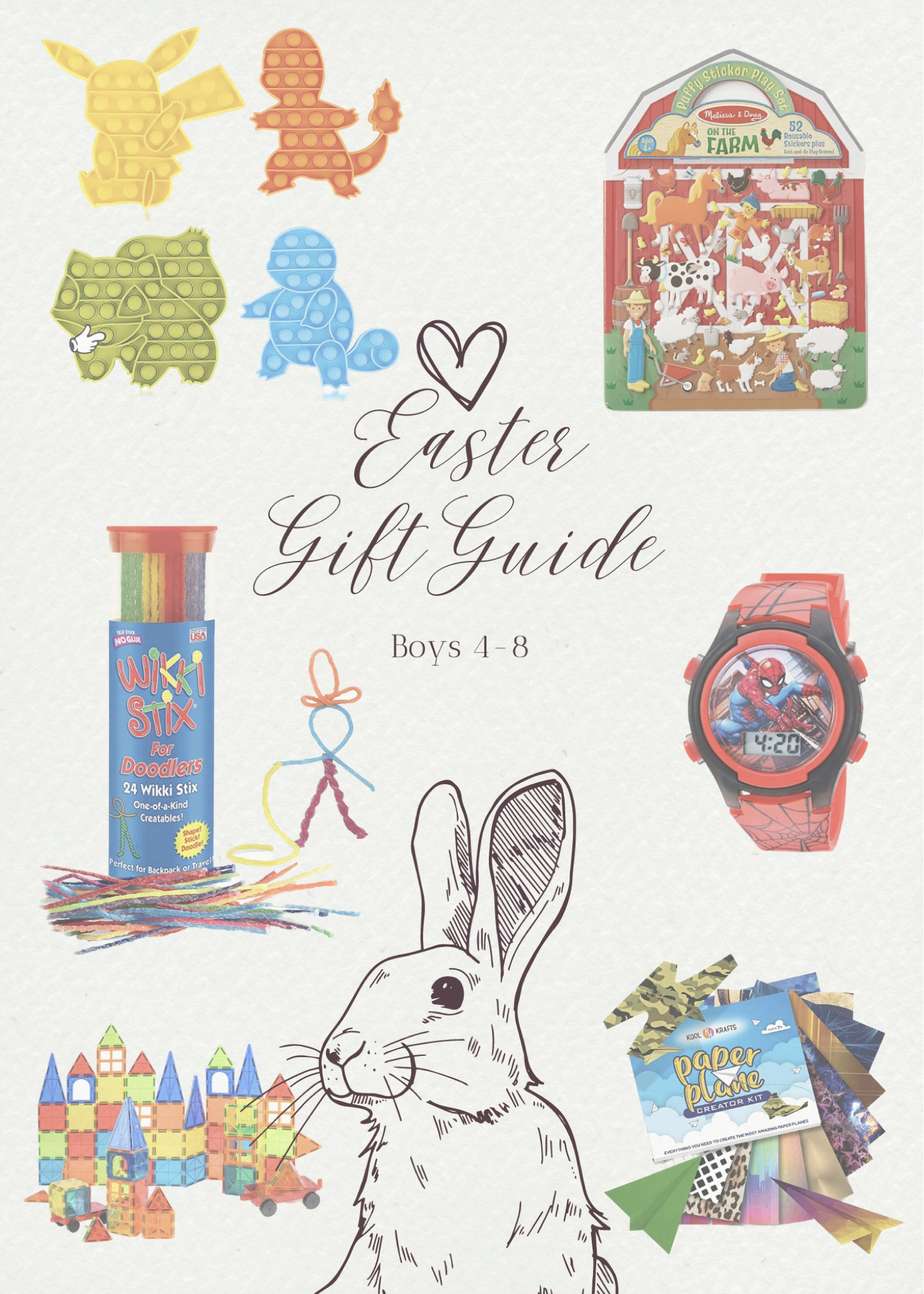 Easter basket ideas for boys ages 4-8 

#LTKGiftGuide #LTKFind #LTKSeasonal