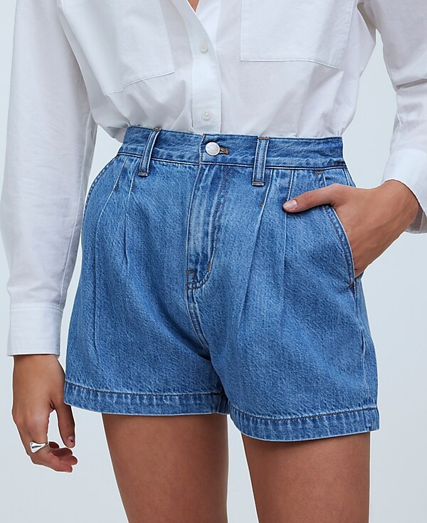 The Harlow Jean Short in Saltzman Wash | Madewell