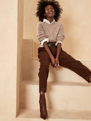 NEW! Aire Crew-Neck Sweater | Banana Republic (US)